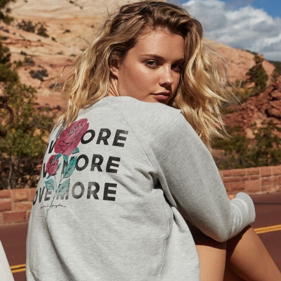 Spiritual gangster love more sweatshirt Clearance